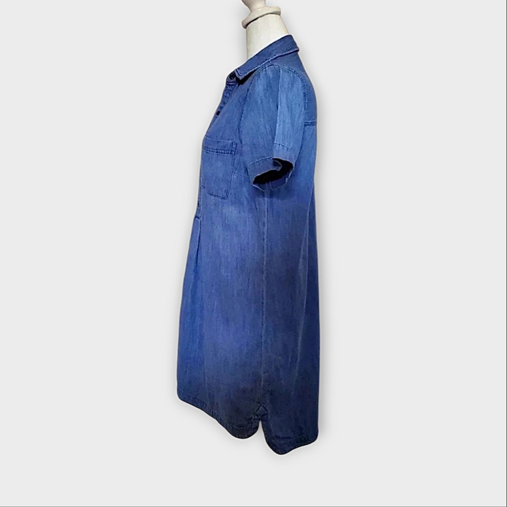 Old Navy Classic Chambray Utility Shirtdress - Picture 3 of 6